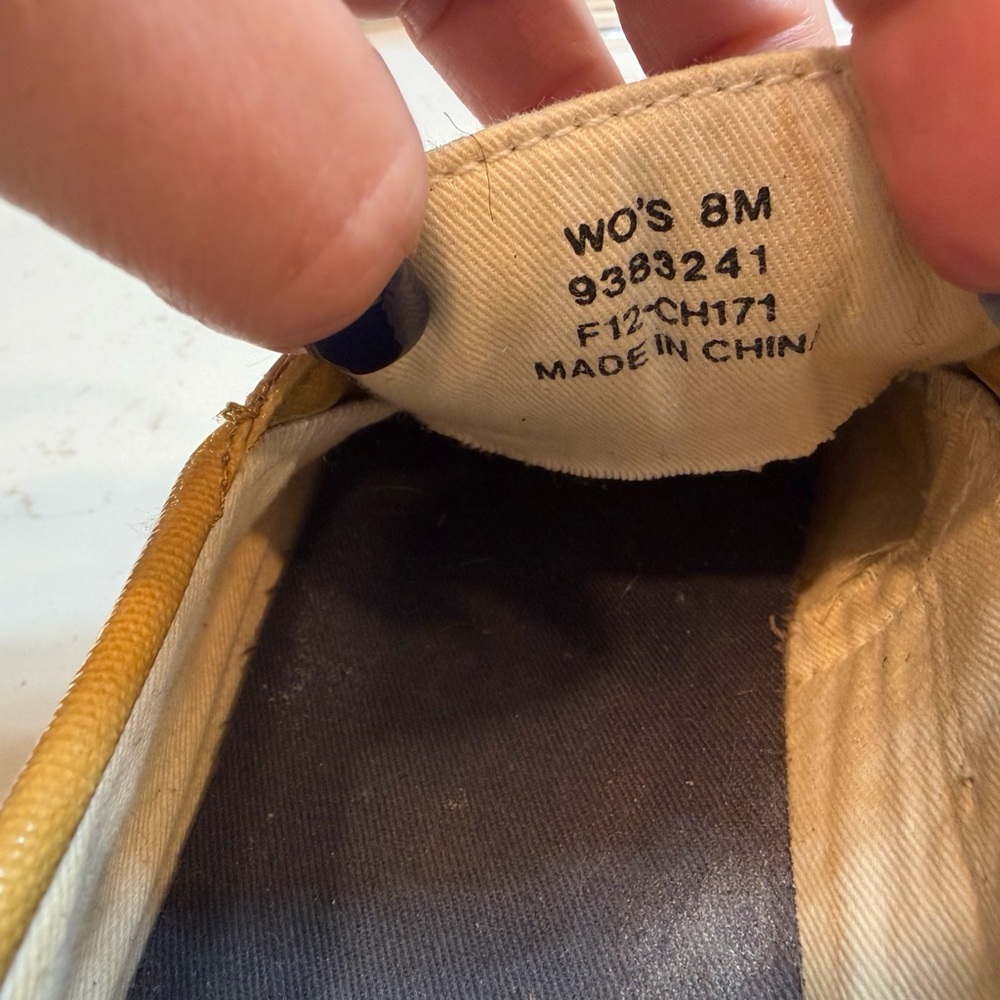 Sperry Gold sequin Canvas Boat Shoes sz 8M - Picture 5 of 6